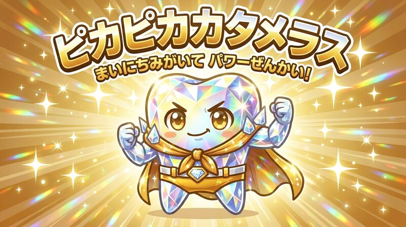 お口のくに 進化ヒーロー ピカピカカタメラス