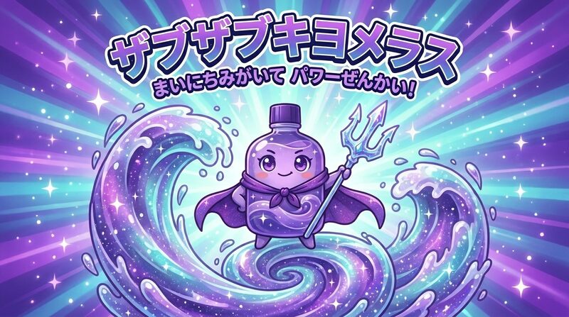 お口のくに 進化ヒーロー ザブザブキヨメラス